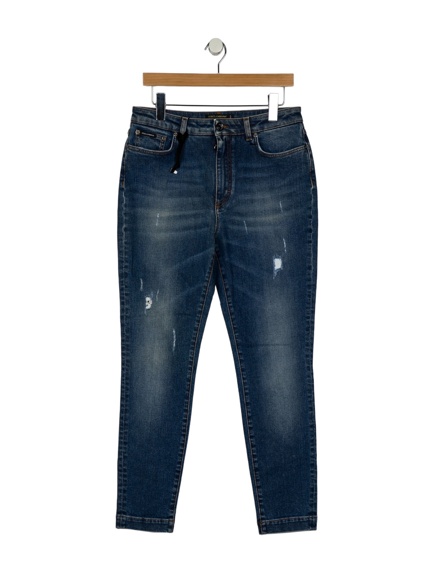 Dolce & Gabbana High-Rise Straight Leg Jeans w/ Tags