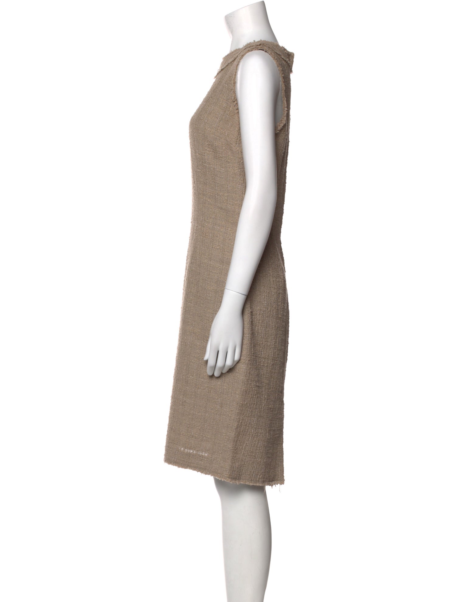 Dolce & Gabbana Bateau Neckline Knee-Length Dress