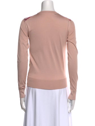 Dolce & Gabbana Silk Floral Print Sweatshirt