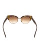 Dolce & Gabbana Cat-Eye Gradient Sunglasses