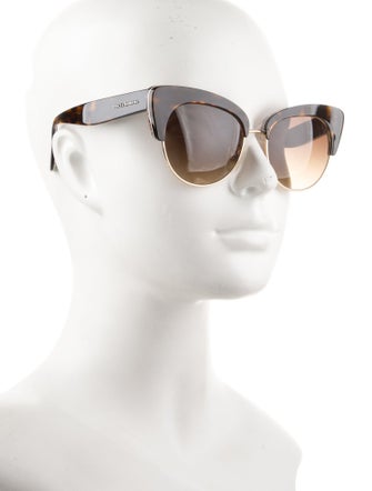 Dolce & Gabbana Cat-Eye Gradient Sunglasses