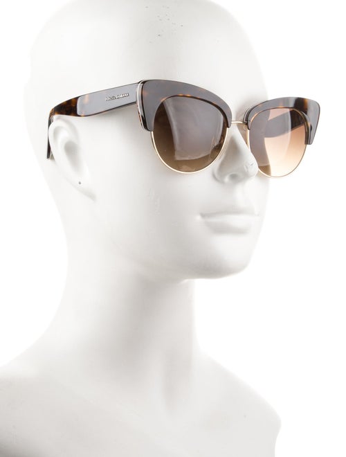 Dolce & Gabbana Cat-Eye Gradient Sunglasses