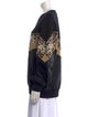 Dolce & Gabbana Animal Print Crew Neck Sweatshirt