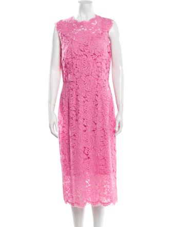 Dolce & Gabbana Lace Midi Length Dress