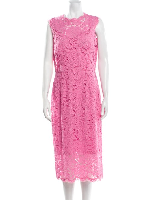 Dolce & Gabbana Lace Midi Length Dress