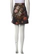 Dolce & Gabbana Floral Print Mini Skirt