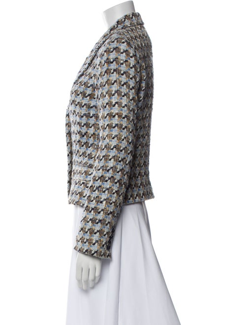 Dolce & Gabbana Tweed Printed Blazer