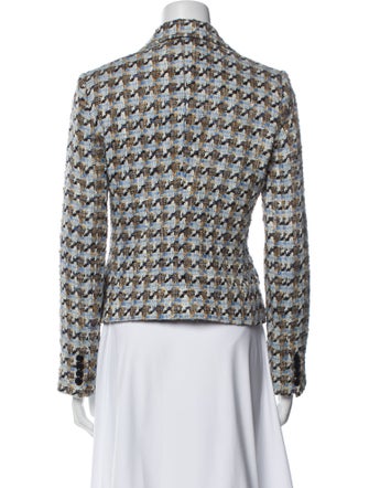 Dolce & Gabbana Tweed Printed Blazer