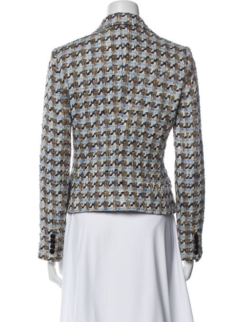 Dolce & Gabbana Tweed Printed Blazer