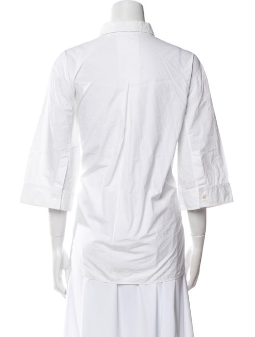 Dolce & Gabbana Three-Quarter Sleeve Button-Up Top