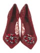 Dolce & Gabbana Lace Lace Pattern Pumps