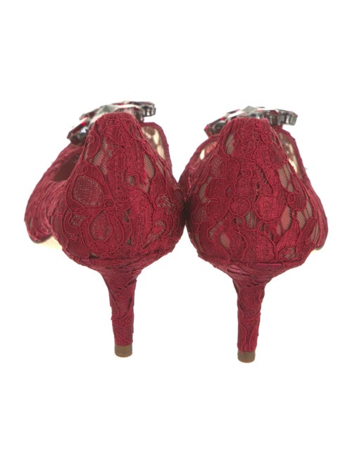 Dolce & Gabbana Lace Lace Pattern Pumps