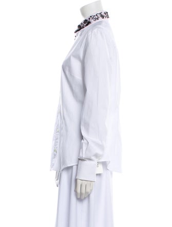 Dolce & Gabbana Long Sleeve Button-Up Top