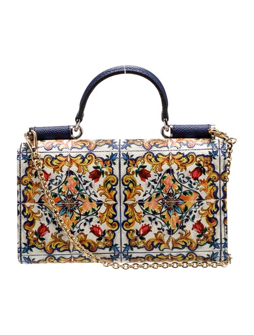 Dolce & Gabbana Majolica Top Handle Bag