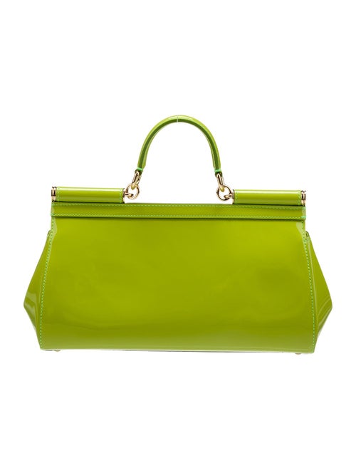 Dolce & Gabbana Patent Leather Top Handle Bag