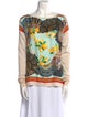 Dolce & Gabbana Silk Printed Sweatshirt
