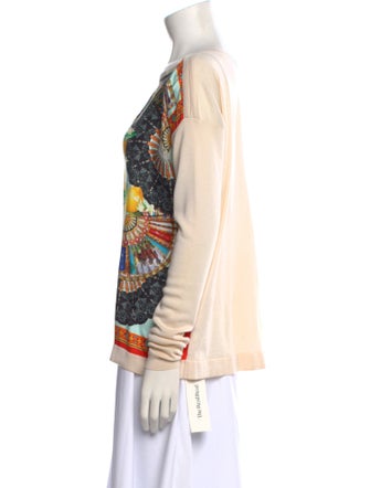 Dolce & Gabbana Silk Printed Sweatshirt