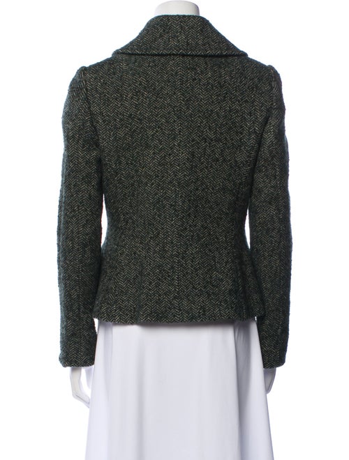 Dolce & Gabbana Wool Printed Evening Jacket