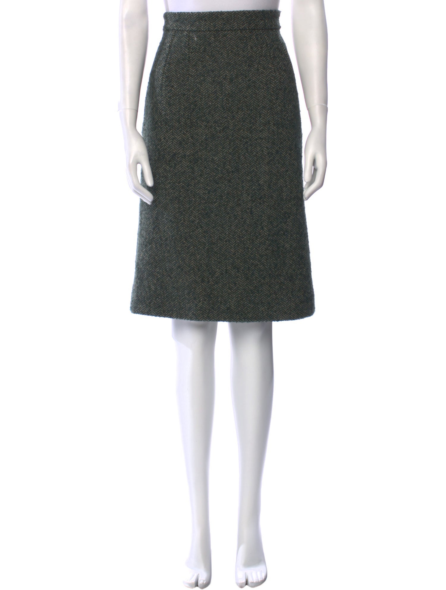 Dolce & Gabbana Wool Knee-Length Skirt