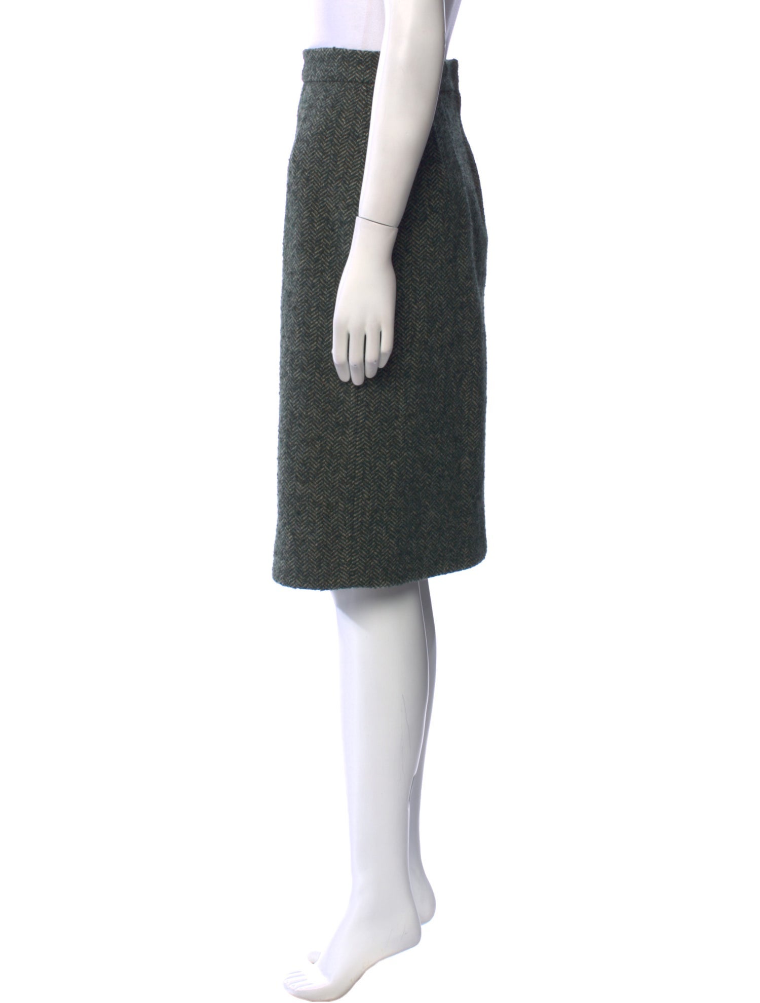 Dolce & Gabbana Wool Knee-Length Skirt