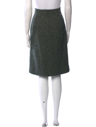 Dolce & Gabbana Wool Knee-Length Skirt