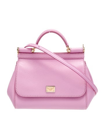 Dolce & Gabbana Handle Bags Leather Top Bag