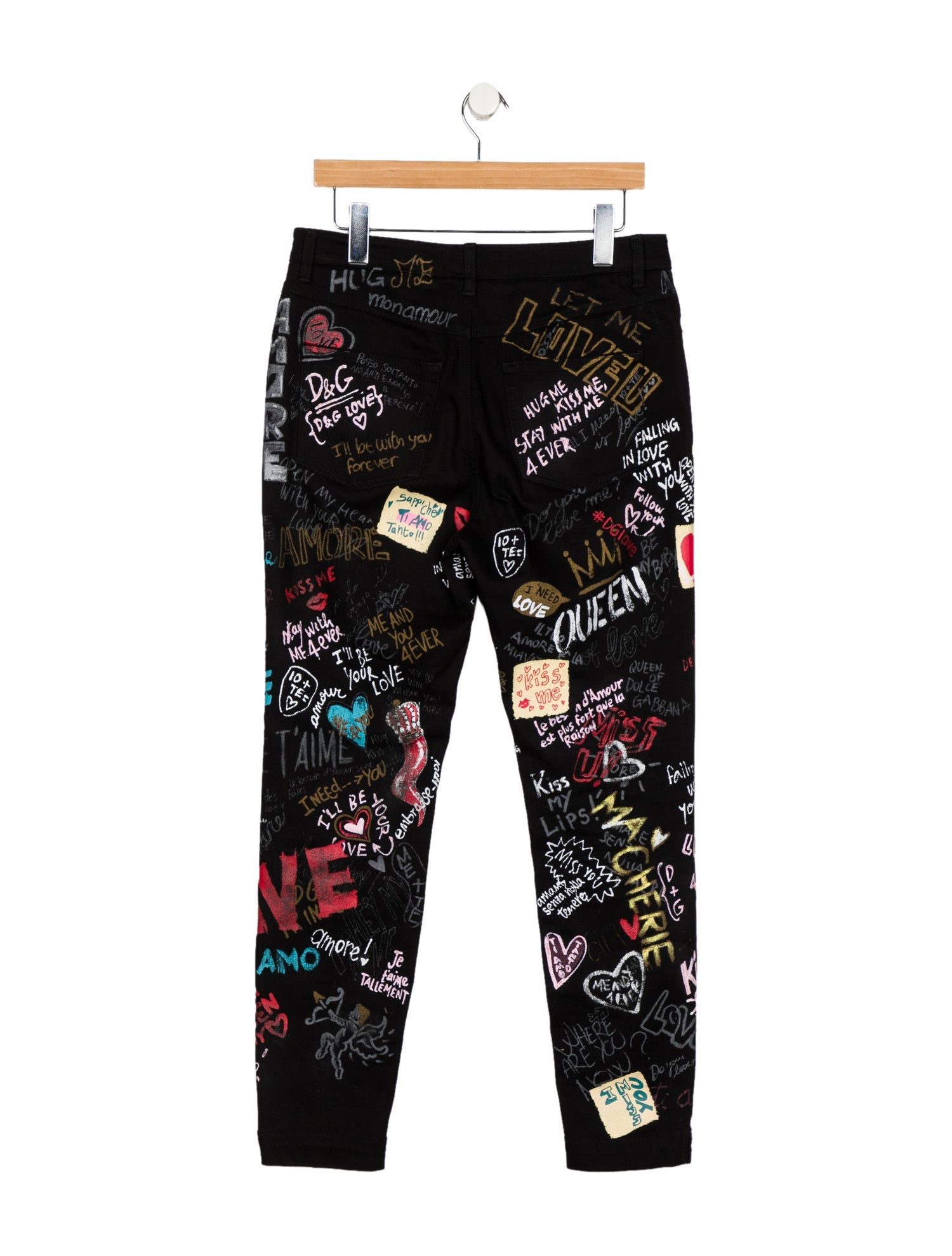 Dolce & Gabbana Mid-Rise Straight Leg Jeans