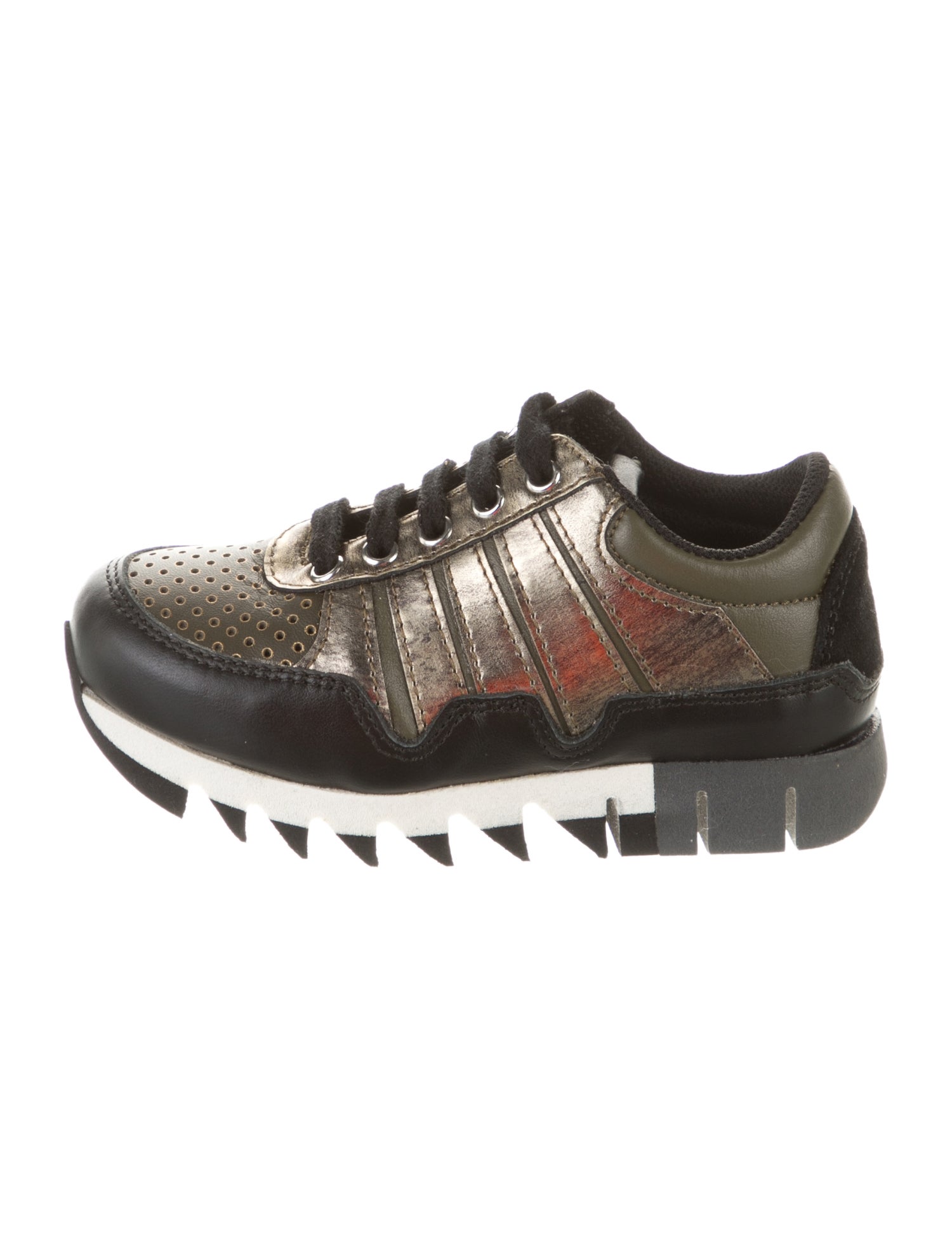 Dolce & Gabbana Boys' Leather Low Top Sneakers