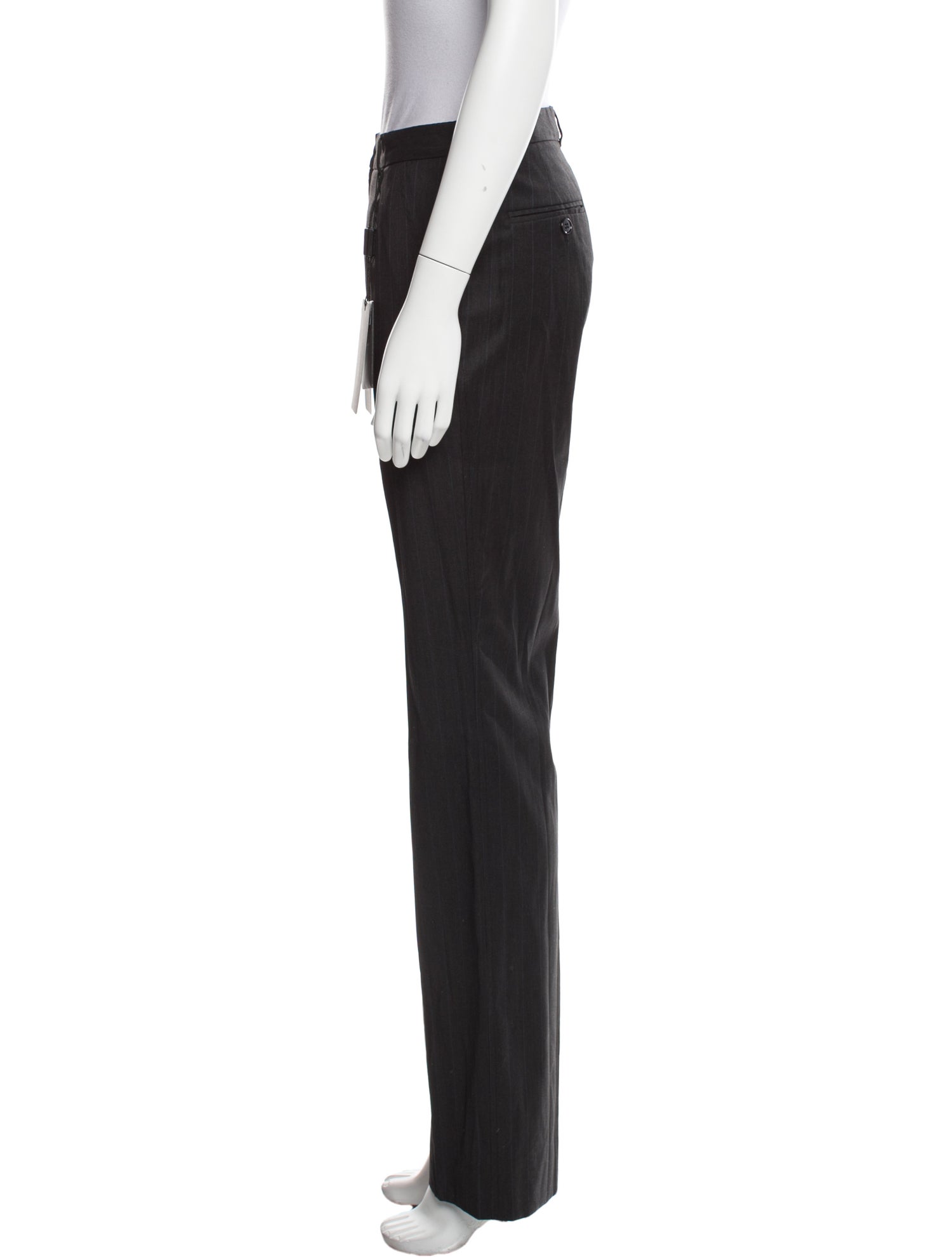 Dolce & Gabbana Striped Straight Leg Pants w/ Tags