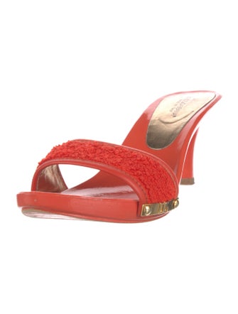 Dolce & Gabbana Patent Leather Slides