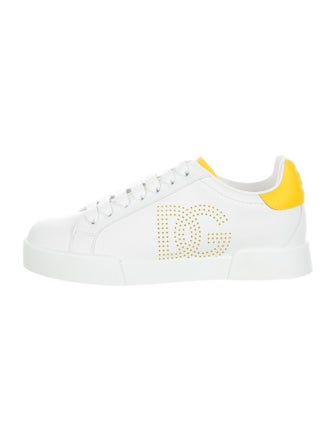 Dolce & Gabbana Leather Sneakers