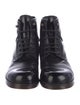 Dolce & Gabbana Leather Lace-Up Boots