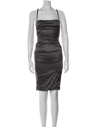 Dolce & Gabbana Silk Knee-Length Dress