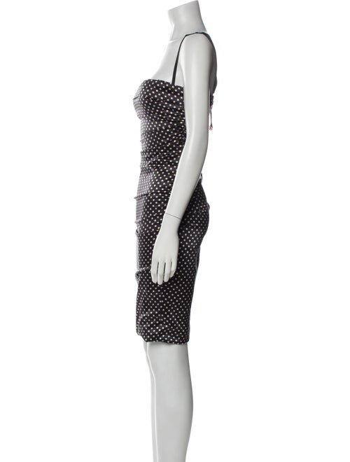 Dolce & Gabbana Silk Knee-Length Dress