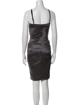 Dolce & Gabbana Silk Knee-Length Dress