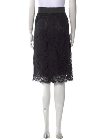 Dolce & Gabbana Lace Midi Length Skirt