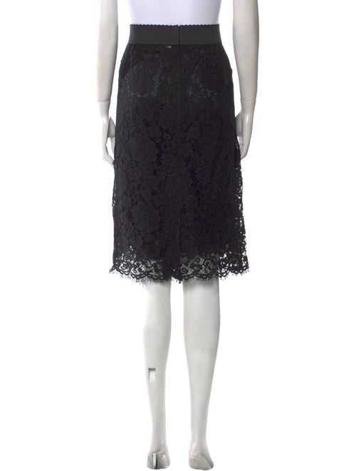 Dolce & Gabbana Lace Midi Length Skirt