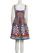 Dolce & Gabbana Printed Mini Dress