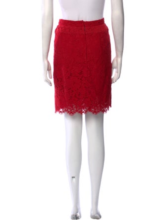 Dolce & Gabbana Lace Pattern Knee-Length Skirt
