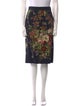 Dolce & Gabbana Floral Print Knee-Length Skirt