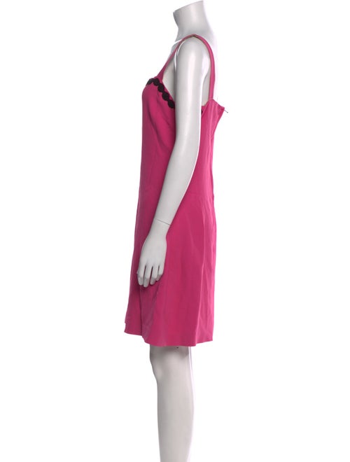 Dolce & Gabbana Square Neckline Mini Dress