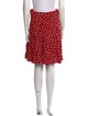 Dolce & Gabbana Polka Dot Print Knee-Length Skirt