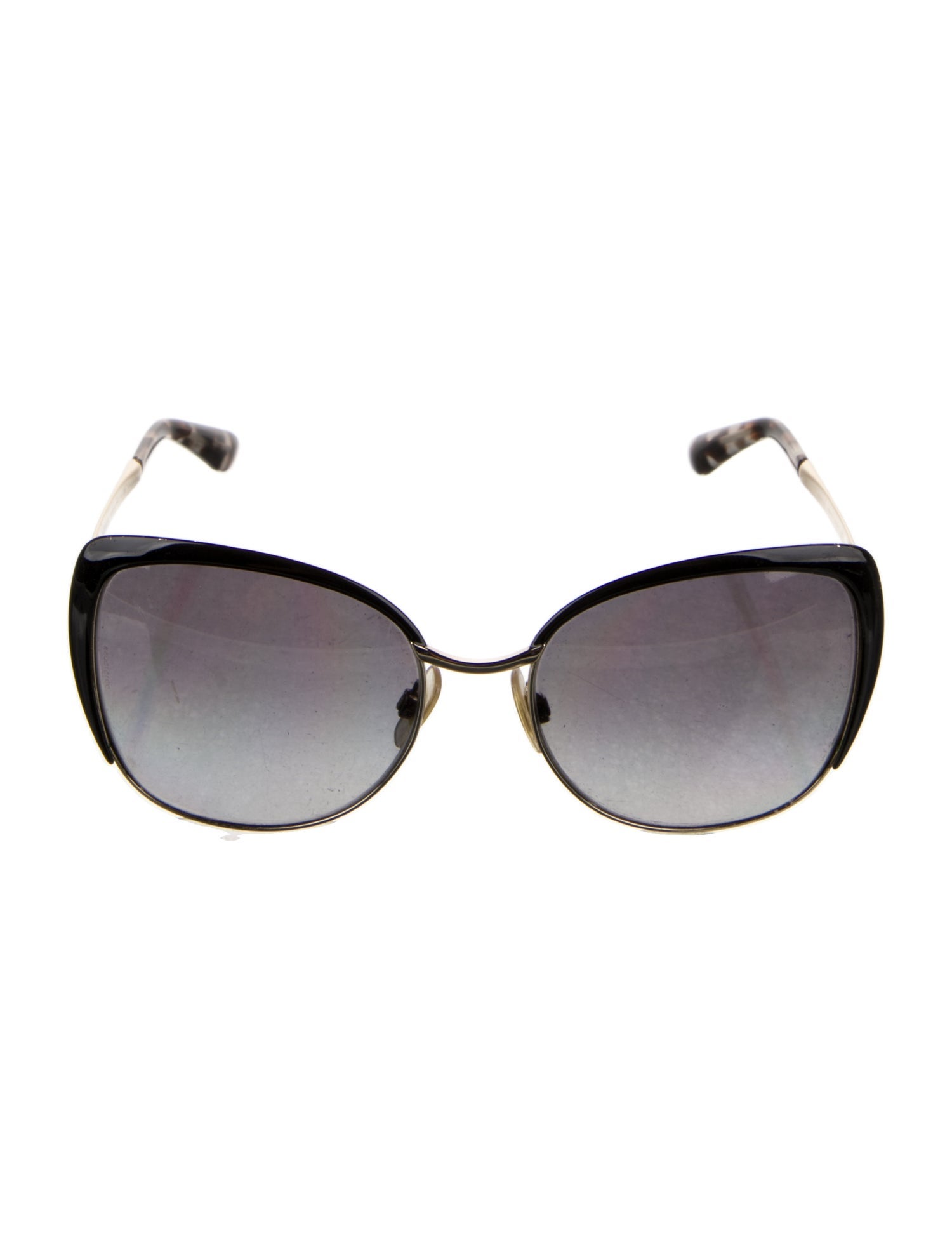 Dolce & Gabbana Oversize Gradient Sunglasses