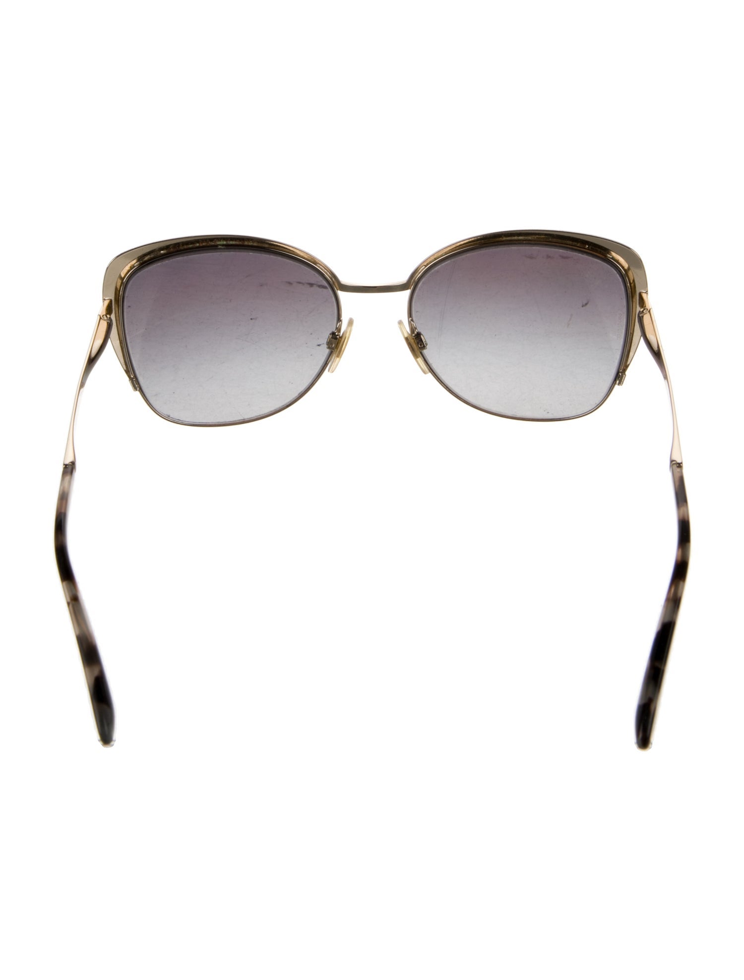 Dolce & Gabbana Oversize Gradient Sunglasses