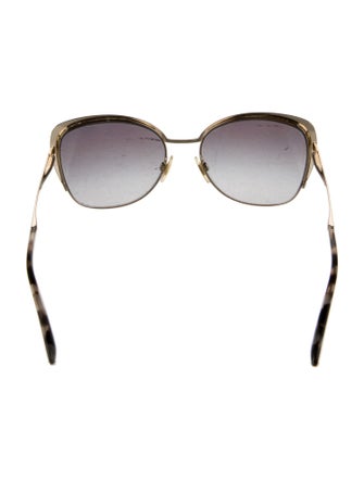Dolce & Gabbana Oversize Gradient Sunglasses