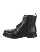 Dolce & Gabbana Patent Leather Combat Boots