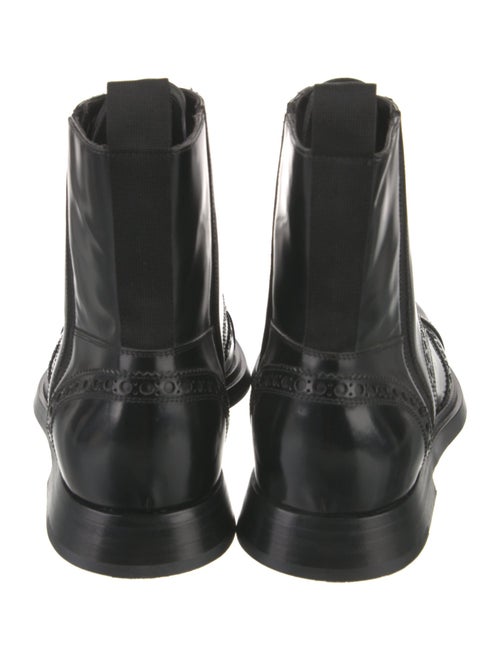 Dolce & Gabbana Patent Leather Combat Boots