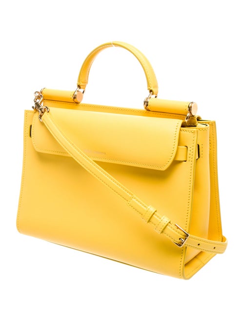 Dolce & Gabbana Leather Top Handle Bag