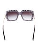 Dolce & Gabbana Oversize Gradient Sunglasses