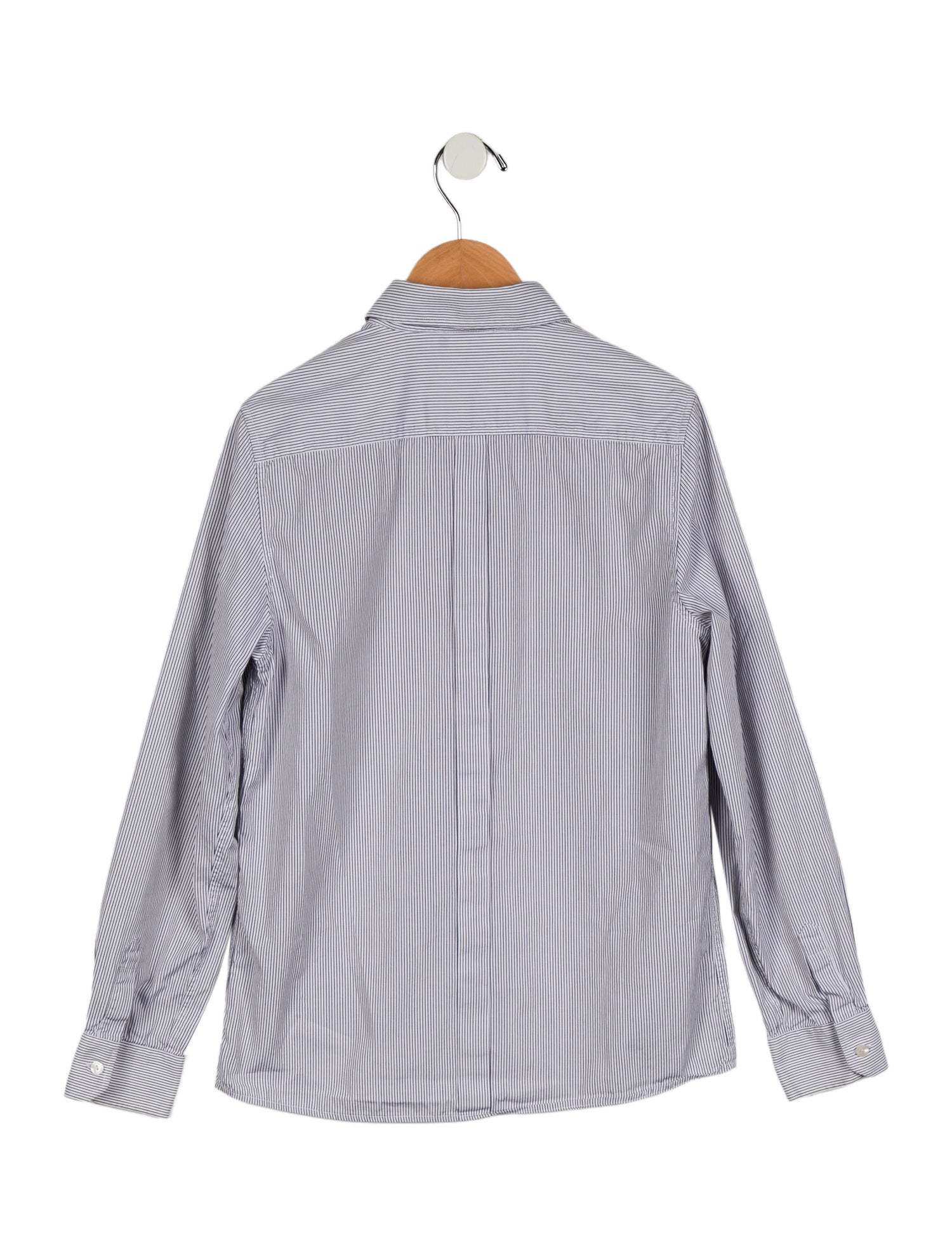 Dolce & Gabbana Girls' Stripe Button-Up